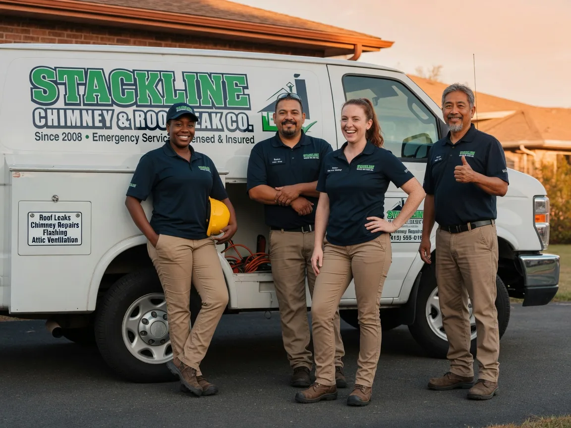 Chimney flashing repair company in Mishicot, WI